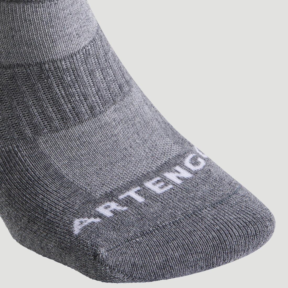 ARTENGO - RS800 Adult Sports Socks 3-Pack-White