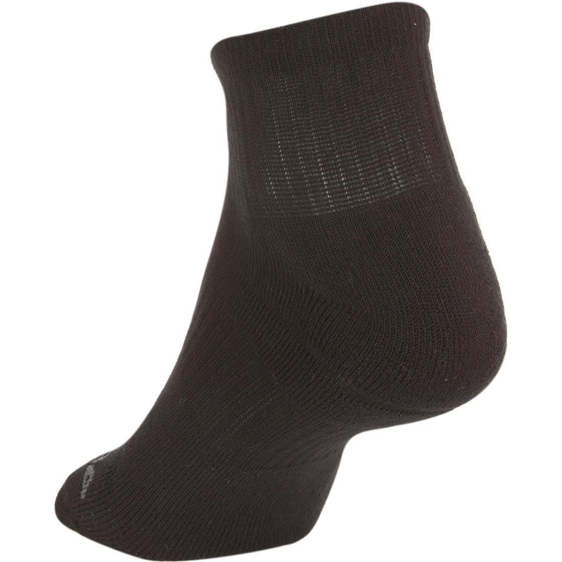 RS800 Adult Sports Socks 3-Pack, Black, No Color, large image number 4