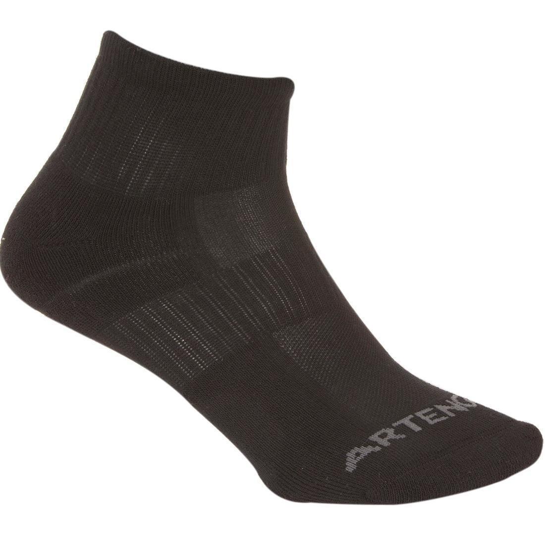 ARTENGO - RS800 Adult Sports Socks 3-Pack, Black