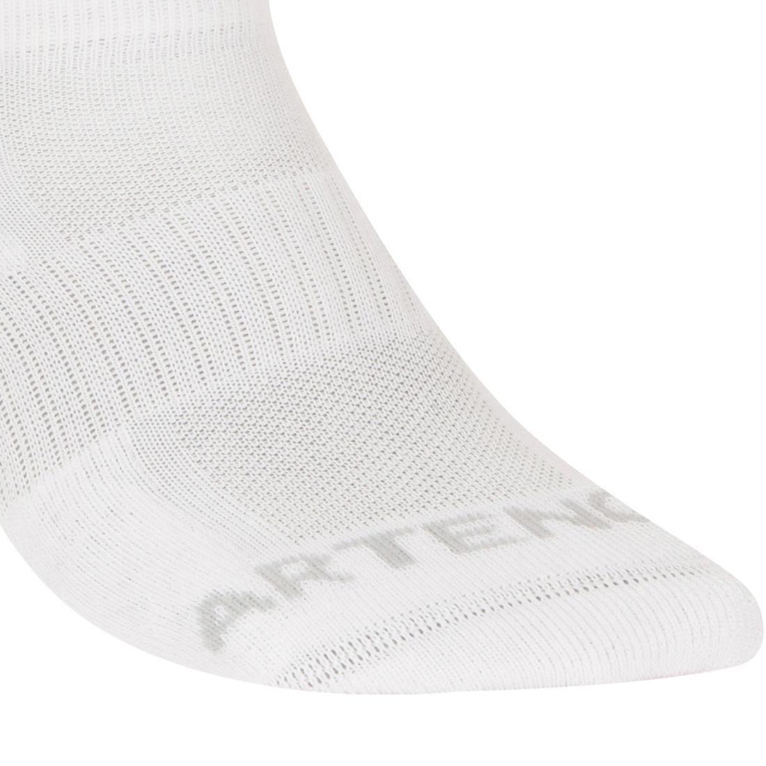 ARTENGO - RS 500 Low Sports Socks Tri-Pack-White