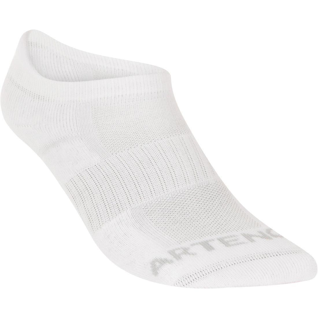 ARTENGO - RS 500 Low Sports Socks Tri-Pack-White