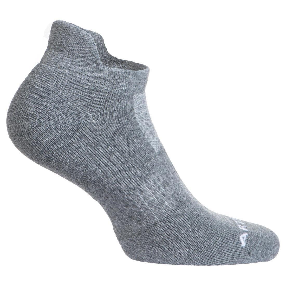 ARTENGO - RS 500 Low Sports Socks Tri-Pack-White