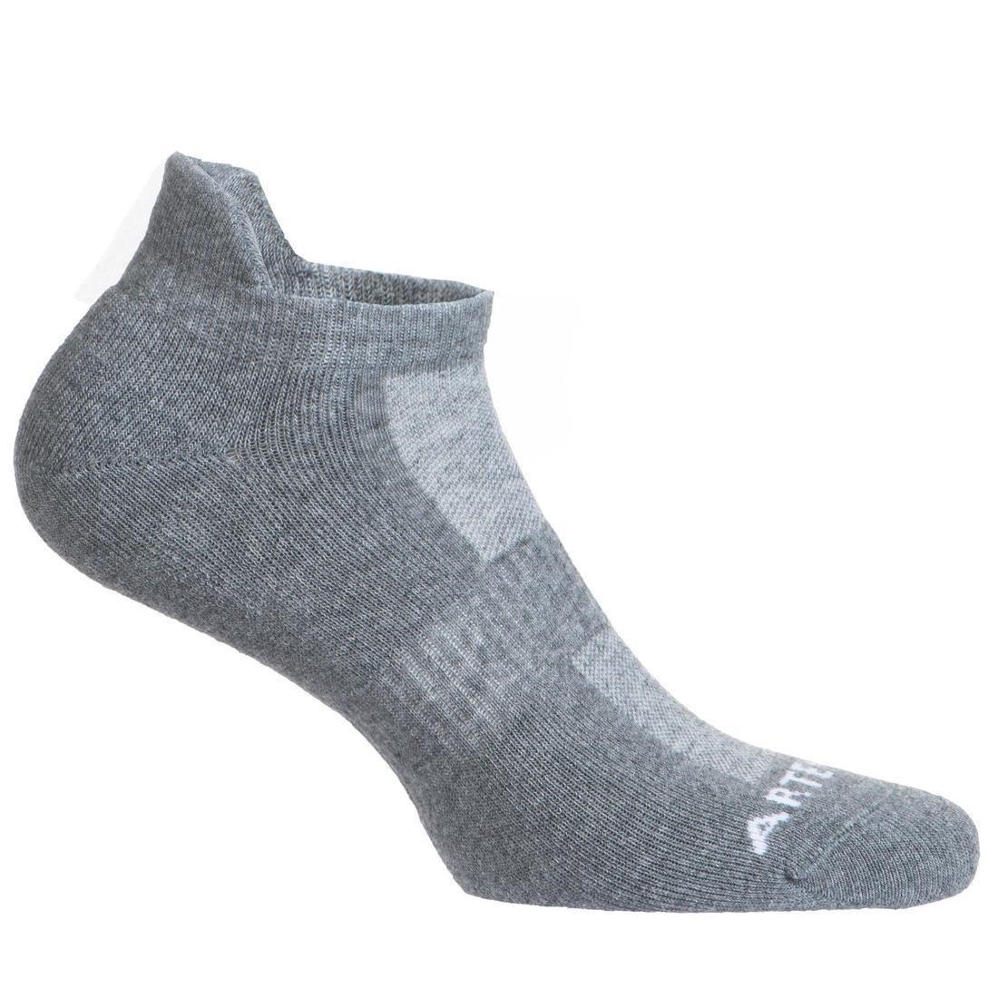 ARTENGO - RS 500 Low Sports Socks Tri-Pack-White