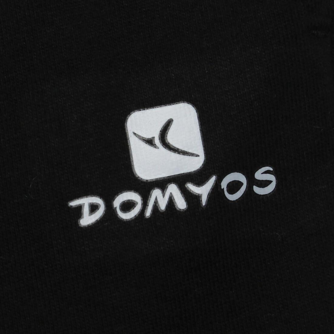 Regular-Fit Jersey Gym & Pilates Bottoms - Black, No Color, large image number 3