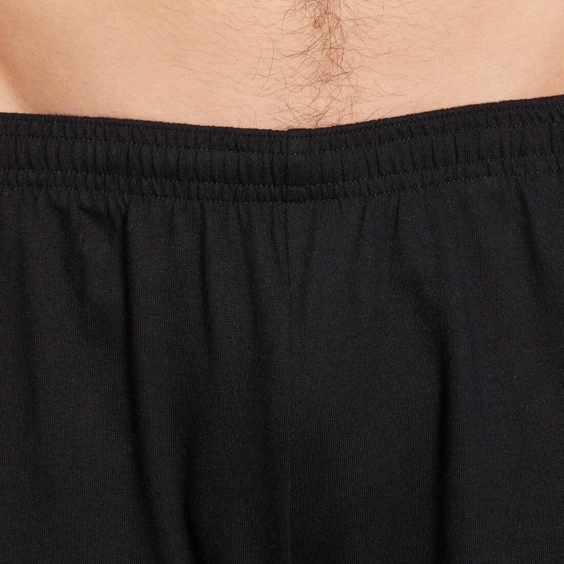 Regular-Fit Jersey Gym & Pilates Bottoms - Black, No Color, large image number 10