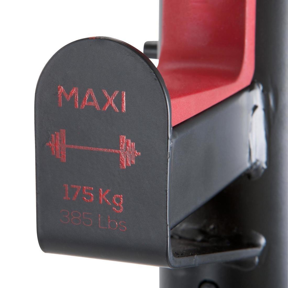 Weight Training Rack Squats Chin-Ups, No Color, large image number 10