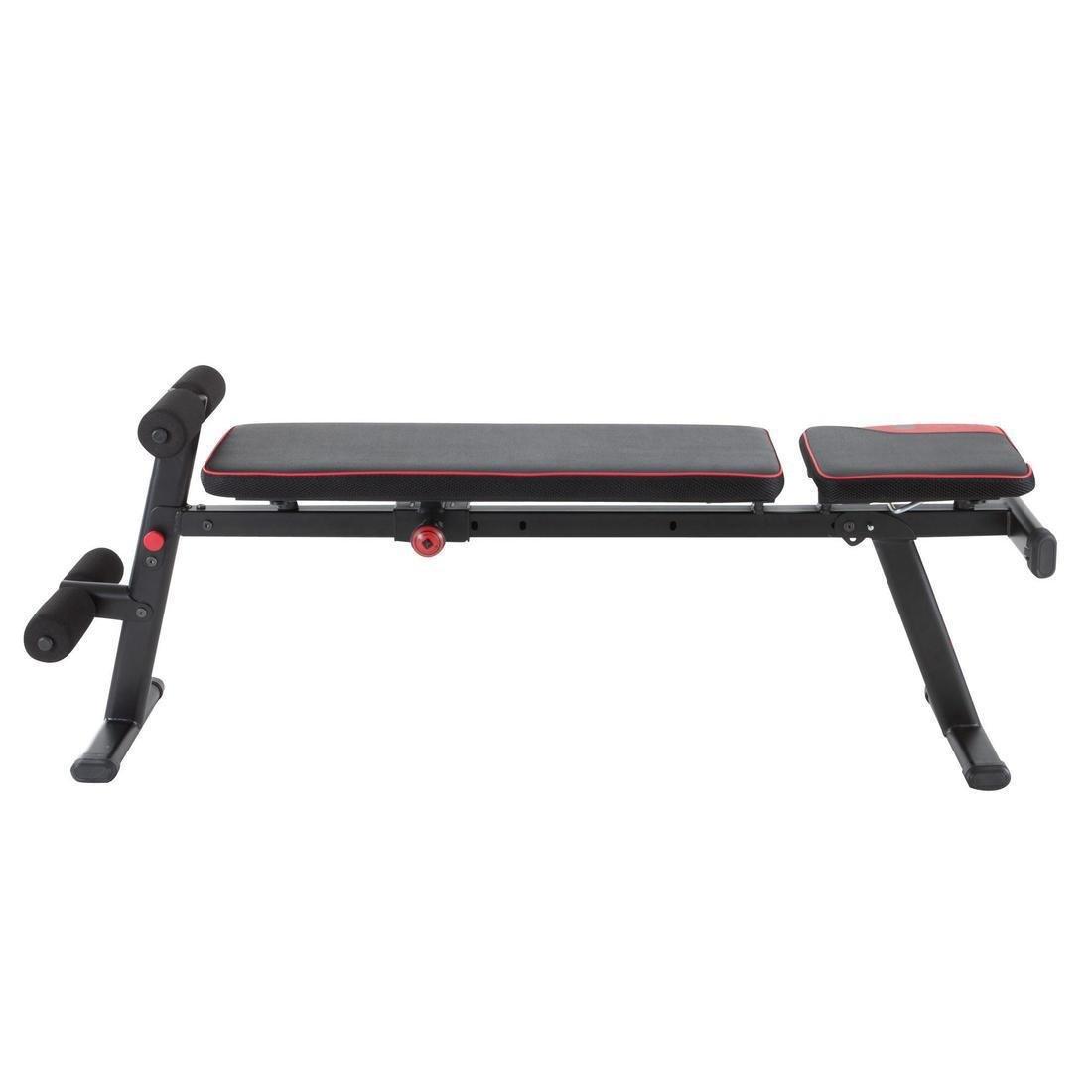 500 Fold-Down / Incline Weight Bench, Black, No Color, large image number 5