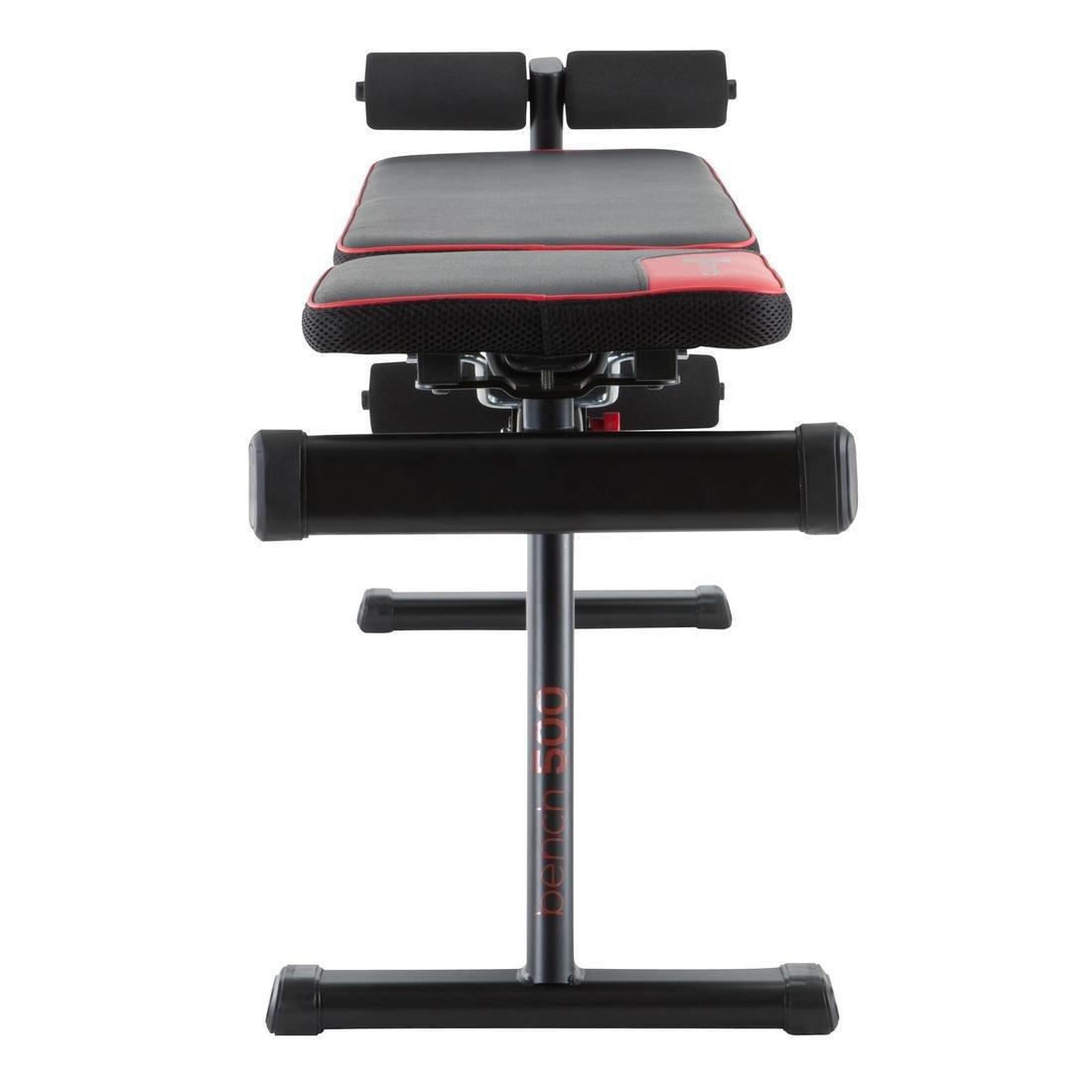500 Fold-Down / Incline Weight Bench, Black, No Color, large image number 8