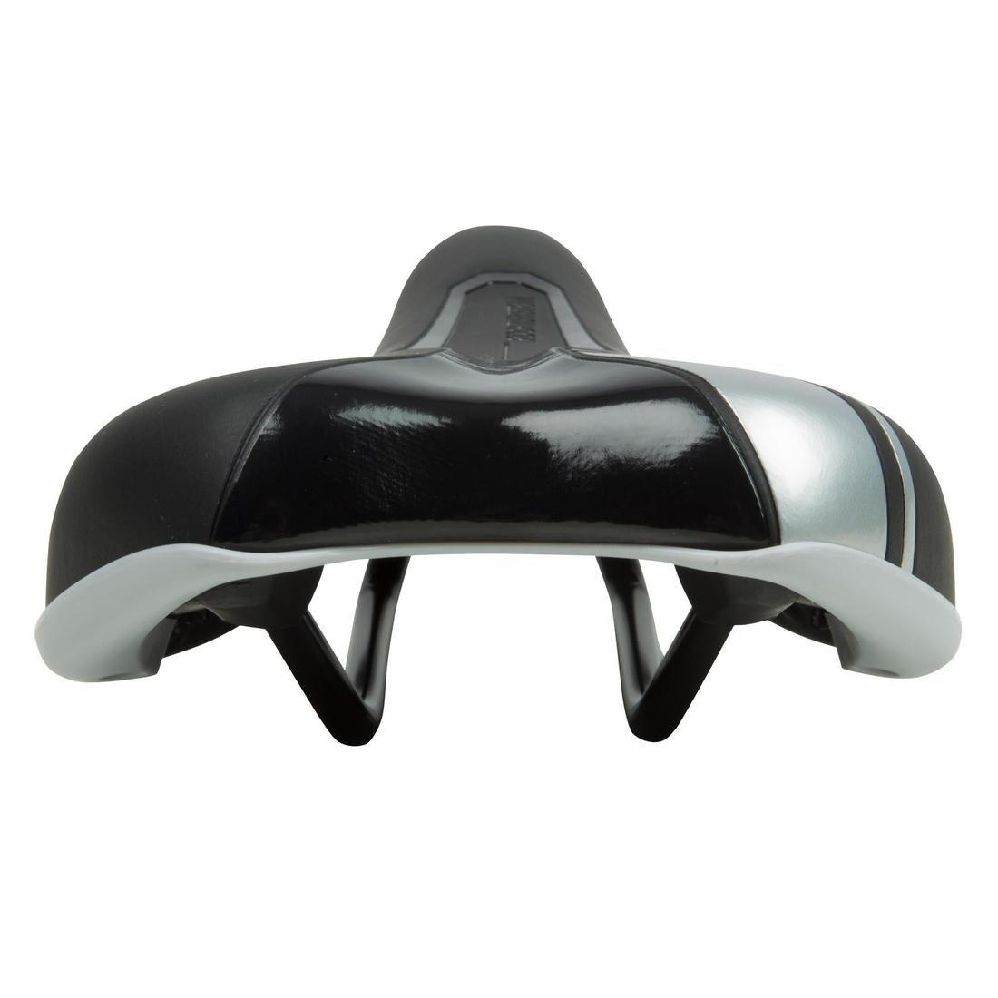 500 Childrens Bike Sport Saddle, Black, No Color, large image number 2