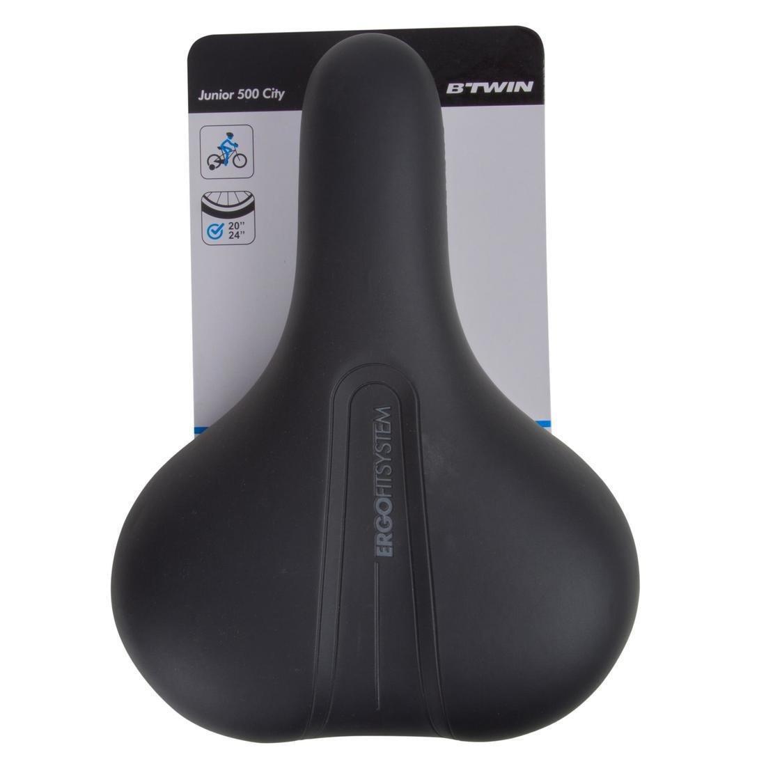 Kid 90 Cycling Saddle, Black, No Color, large image number 4