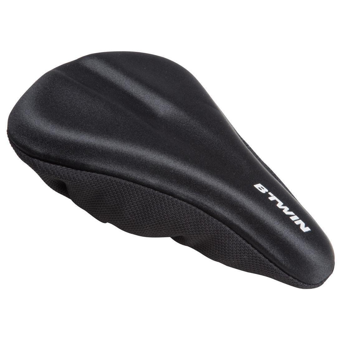 Children's Bike Saddle Cover, Black, No Color, large image number 0