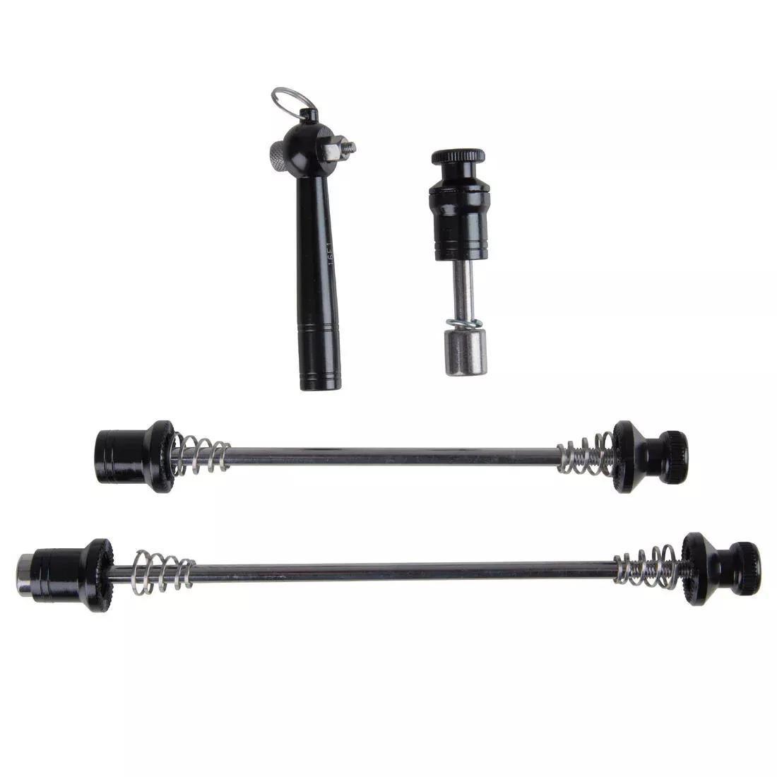 Seat Post And Wheel Theft-Prevention Clamps, No Color, large image number 0