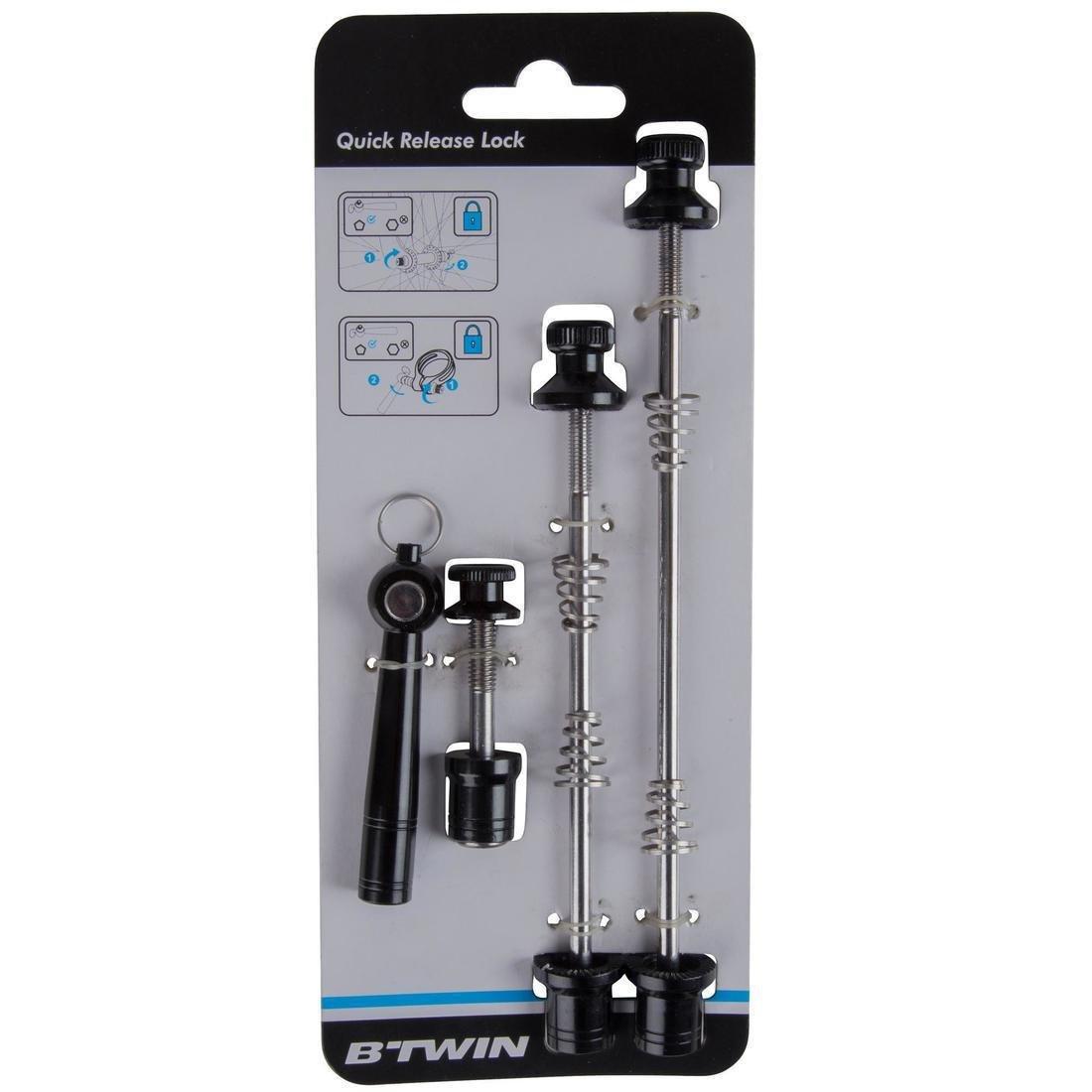 Seat Post And Wheel Theft-Prevention Clamps, No Color, large image number 1
