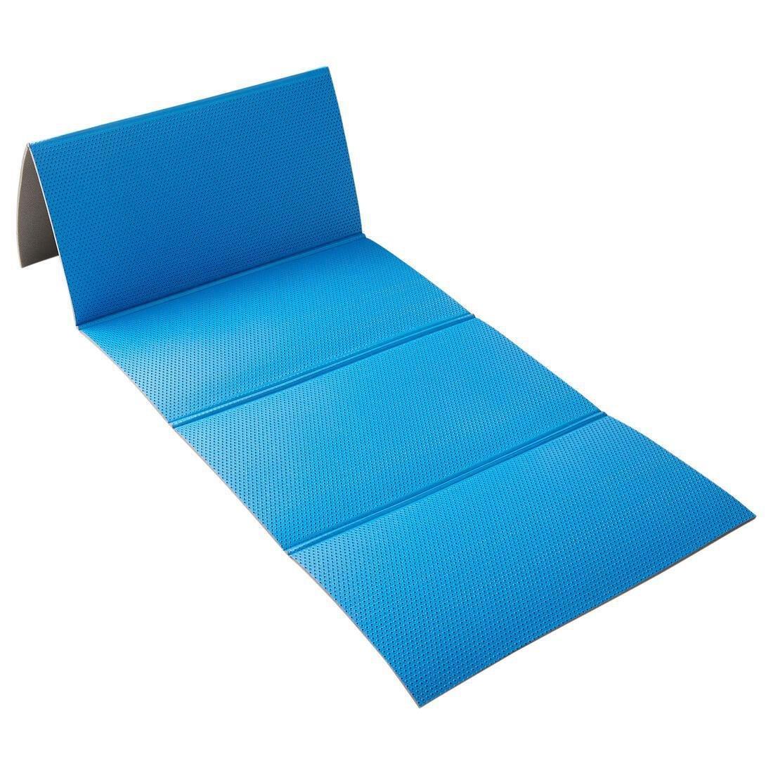 DEEP CYAN 160 cm x 60 cm x 7 mm Foldable Pilates Floor Mat - G Mat 520 - Blue, No Color, large image number 1
