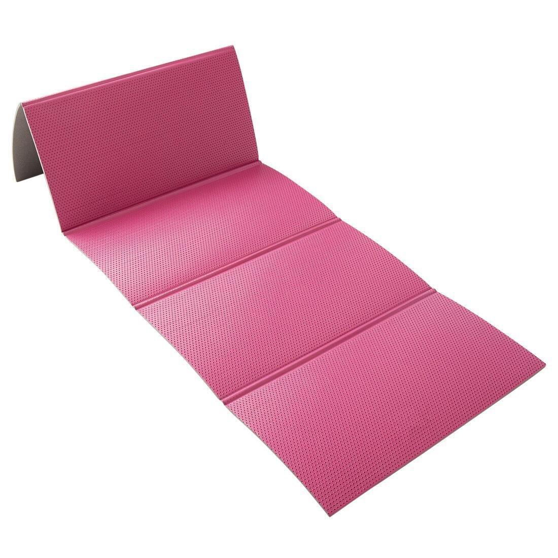 DEEP CYAN 160 cm x 60 cm x 7 mm Foldable Pilates Floor Mat - G Mat 520 - Blue, No Color, large image number 9