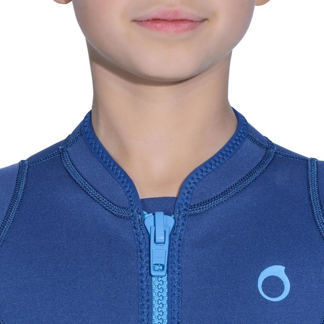 Kids Snorkelling Shorty - 100 2mm, Navy, 5401_000, large image number 5