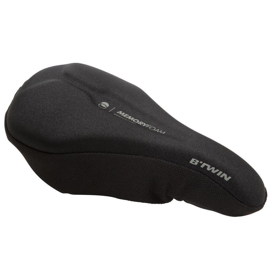 500 Memory Foam Saddle Cover, Black, No Color, large image number 1
