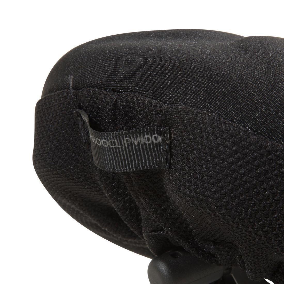 500 Memory Foam Saddle Cover, Black, No Color, large image number 8