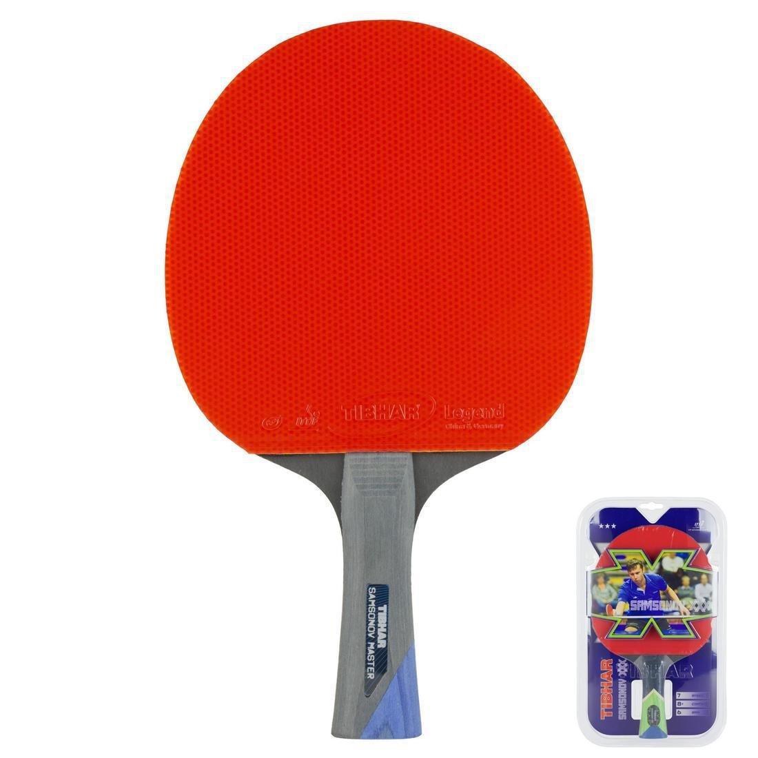 Master 3 School TableTennis Bat, Red, No Color, large image number 0