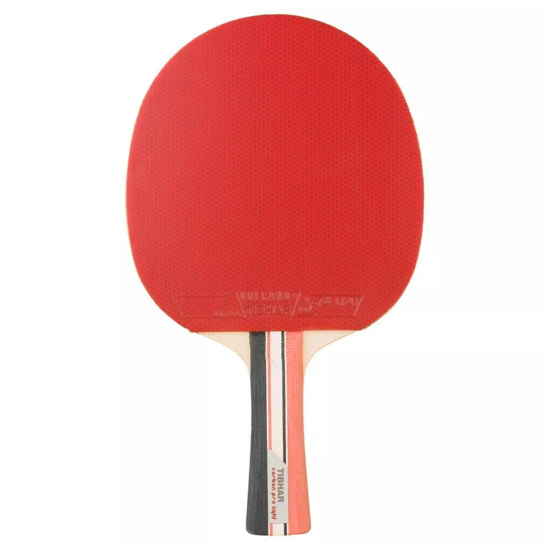 TIBHAR - Concave Carbon Pro Light Club Table Tennis Bat