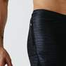 KALENJI - Kalenji Dry andMens BreathableRunning Cropped Trousers, Abyss Grey