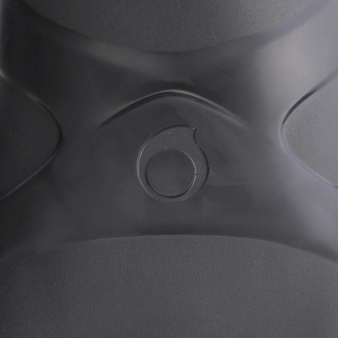 520 Adult Snorkelling Fins, Grey, No Color, large image number 12