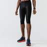 KALENJI - Kalenji Dry Men's Breathable Running Cropped Trousers, Black