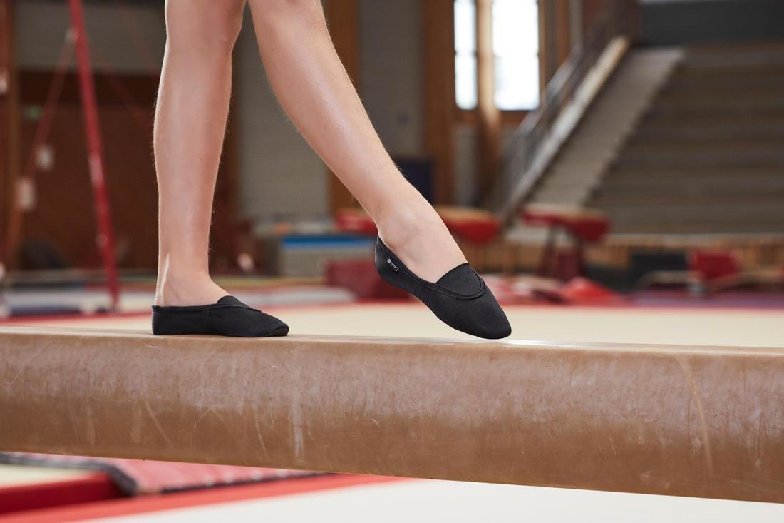 500 Mesh Artistic Gymnastics Shoes , Black, , large image number 9