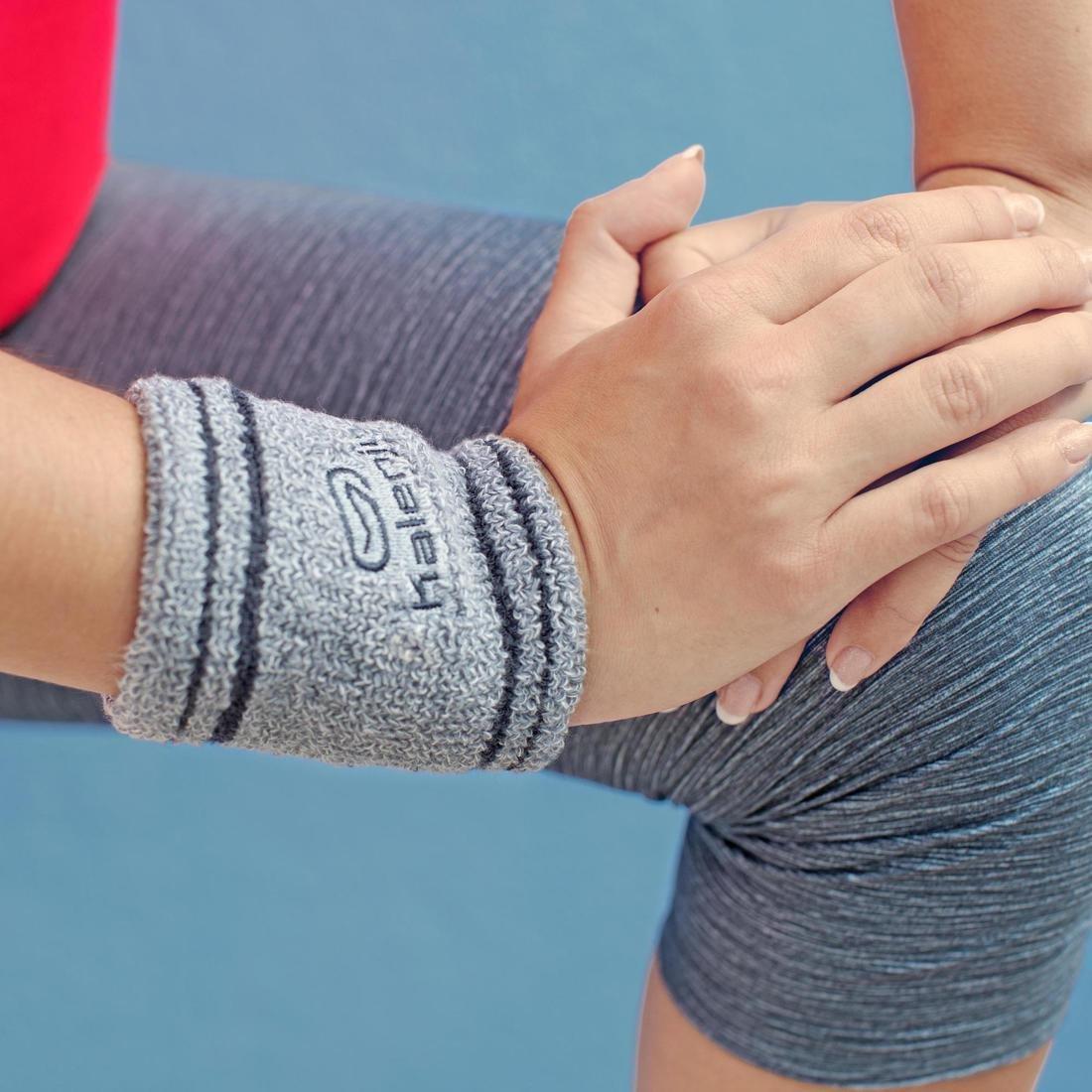 Sponge Wristband Pocket Poche Running, Grey, No Color, large image number 1