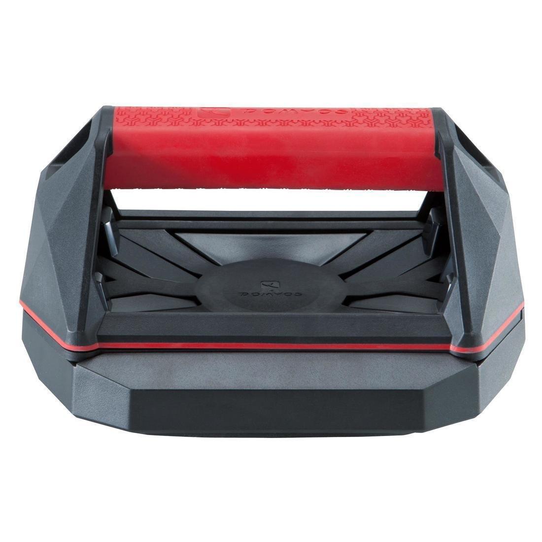 Versatile Cross Training Push-Up Wheel Grips, Red/Black, No Color, large image number 4
