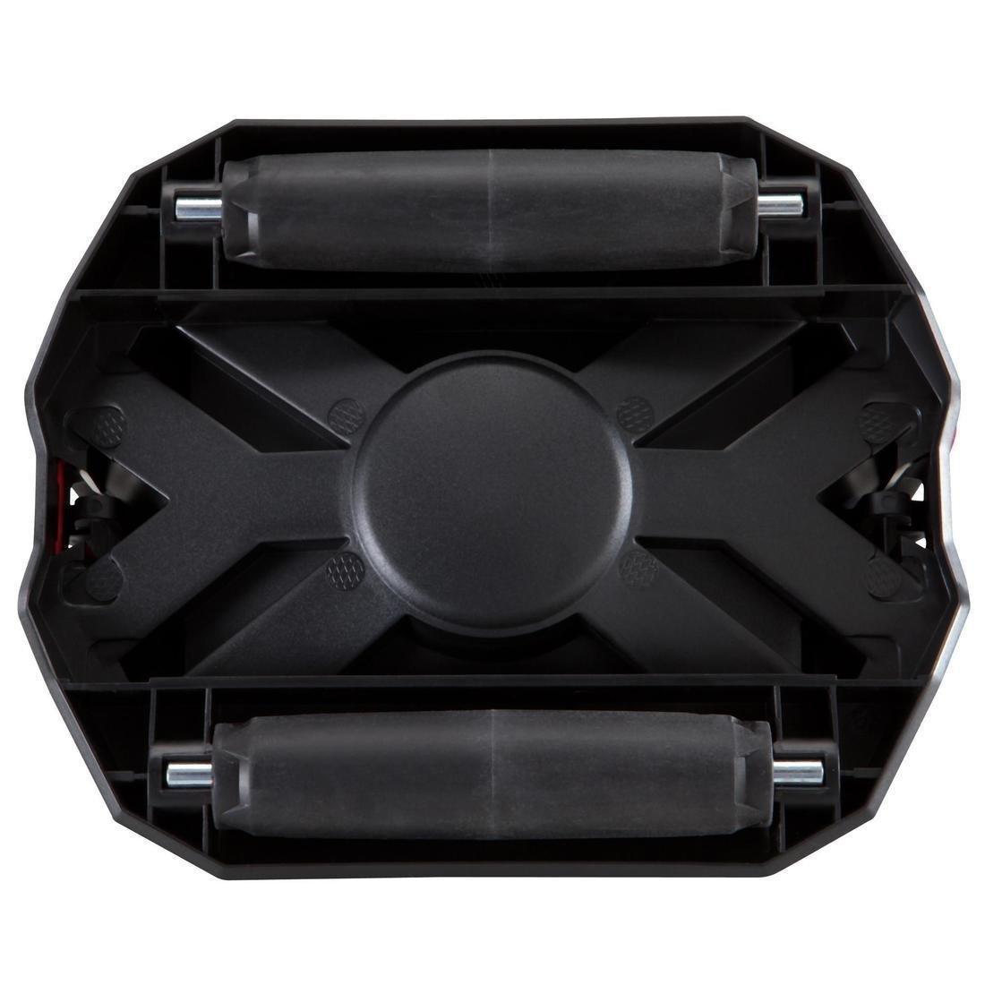 Versatile Cross Training Push-Up Wheel Grips, Red/Black, No Color, large image number 6