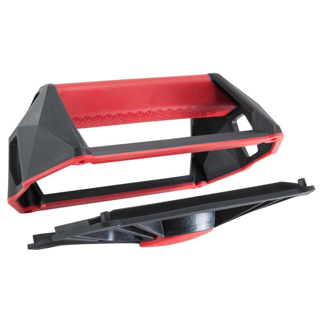 Versatile Cross Training Push-Up Wheel Grips, Red/Black, No Color, large image number 8