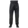 QUECHUA - Mens Waterproof Hiking Overtrousers Nh500 Imper, Black