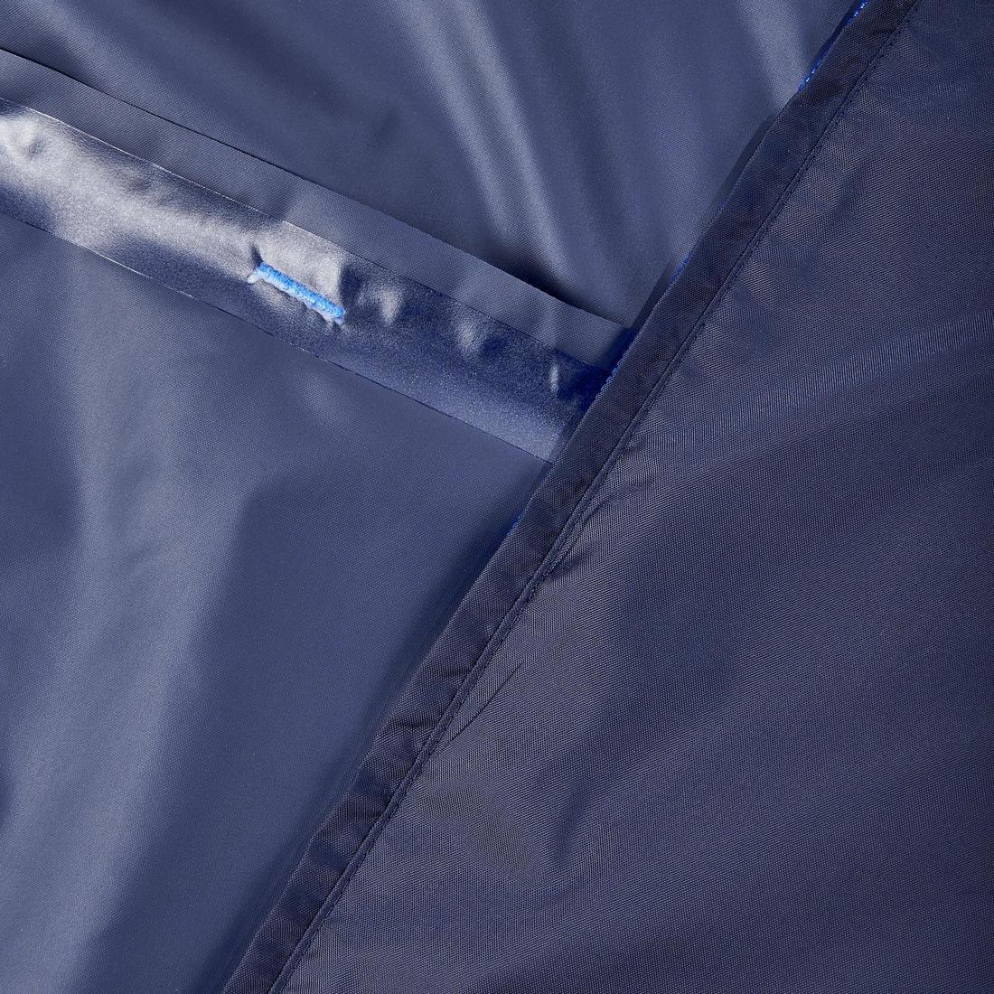 Men's Country Walking rain Jacket, NH100 Raincut Full Zip, Navy, No Color, large image number 12