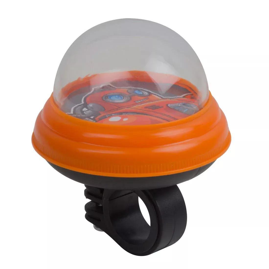Kids Unisex Dome Bell, Orange, No Color, large image number 0