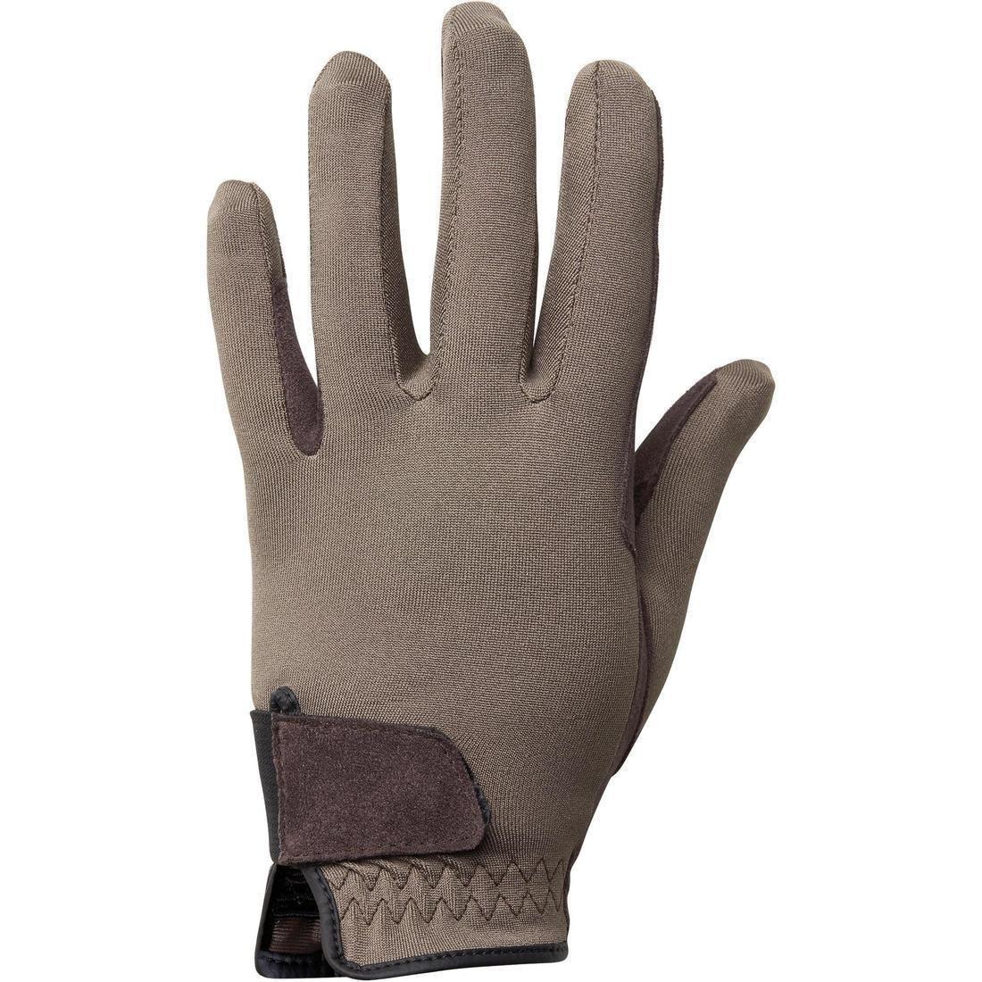 Kids Horse Riding Gloves, Deep Shale, , large image number 4