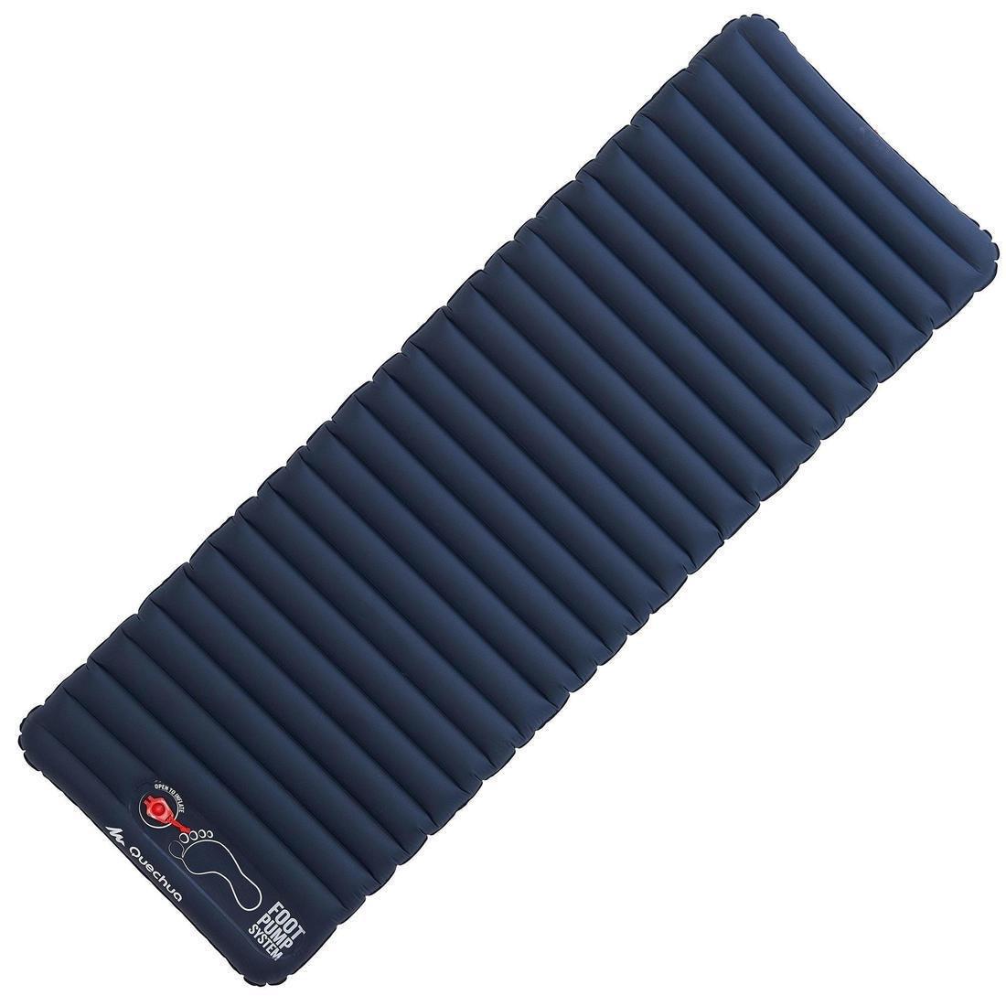 Inflatable Camping Mattress, Air Pump, 1 Person, No Color, large image number 0