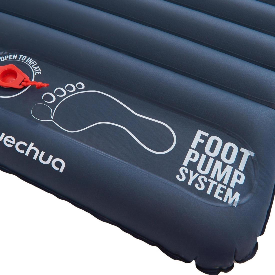 Inflatable Camping Mattress, Air Pump, 1 Person, No Color, large image number 2