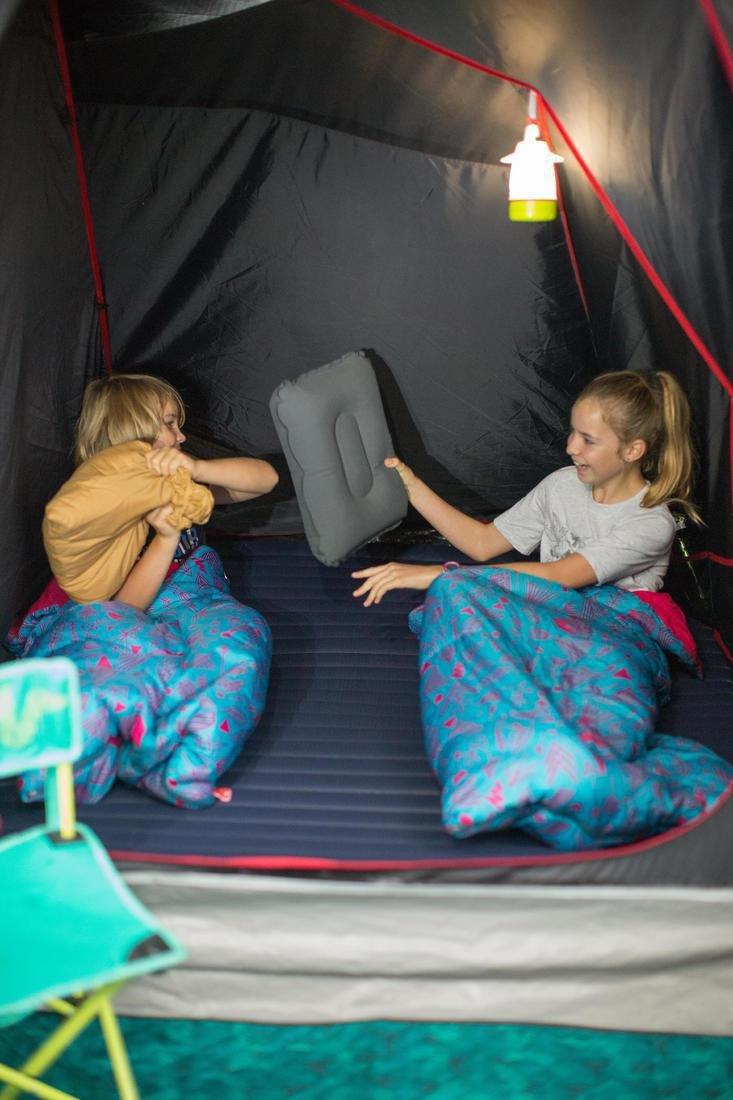 Inflatable Camping Mattress, Air Pump, 1 Person, No Color, large image number 9