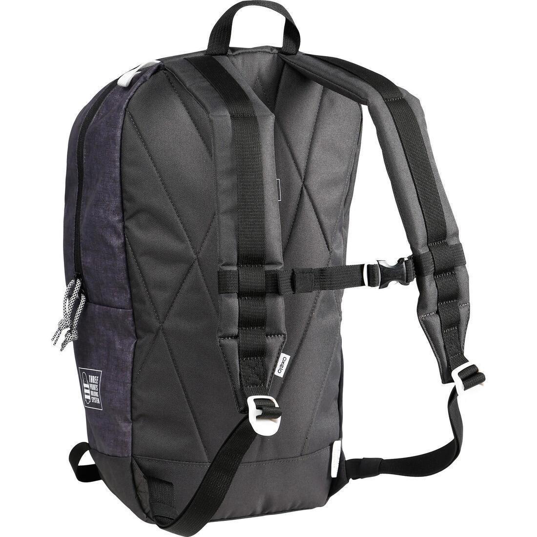 Skateboarding Backpack Mid Carbon Grey