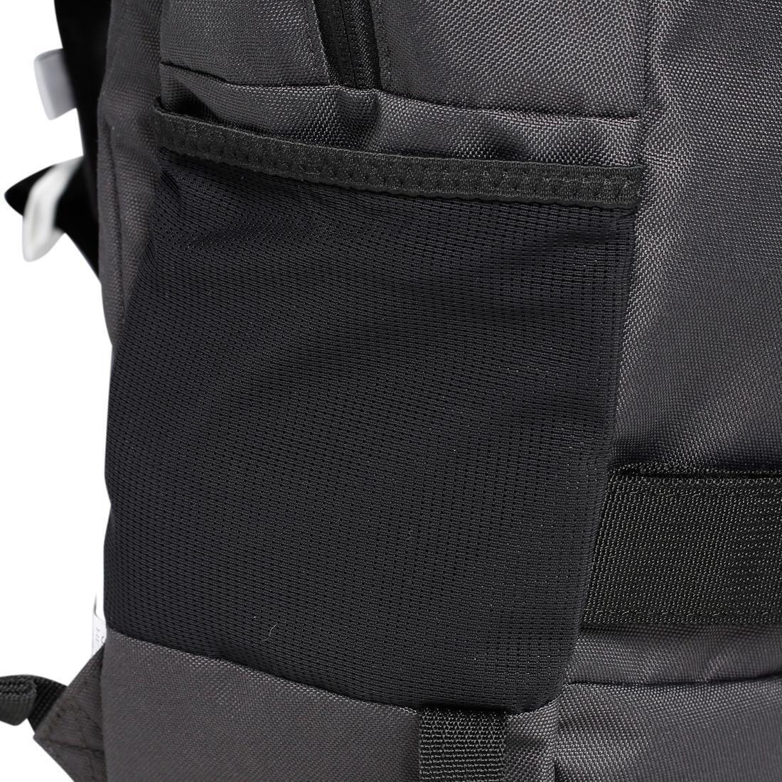 Skateboarding Backpack Mid, Carbon Grey, No Color, large image number 5