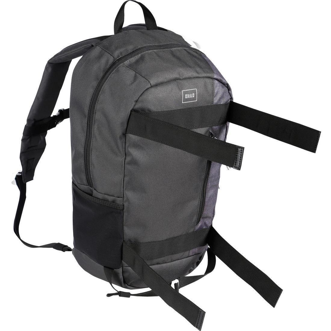 Skateboarding Backpack Mid, Carbon Grey, No Color, large image number 13