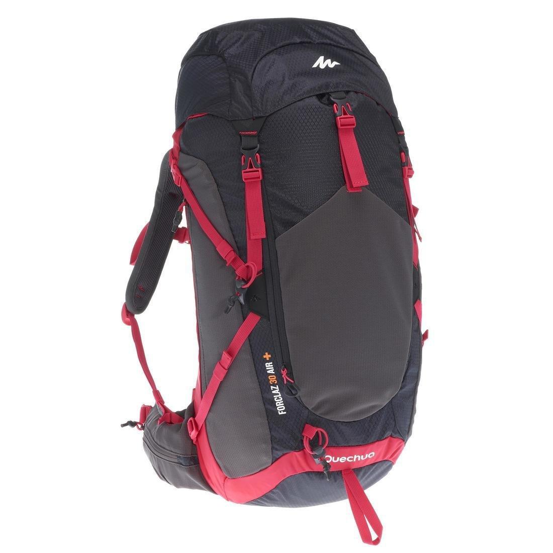 Mh500 Womens  Mountain Hiking Backpack, Carbon Grey, No Color, large image number 0