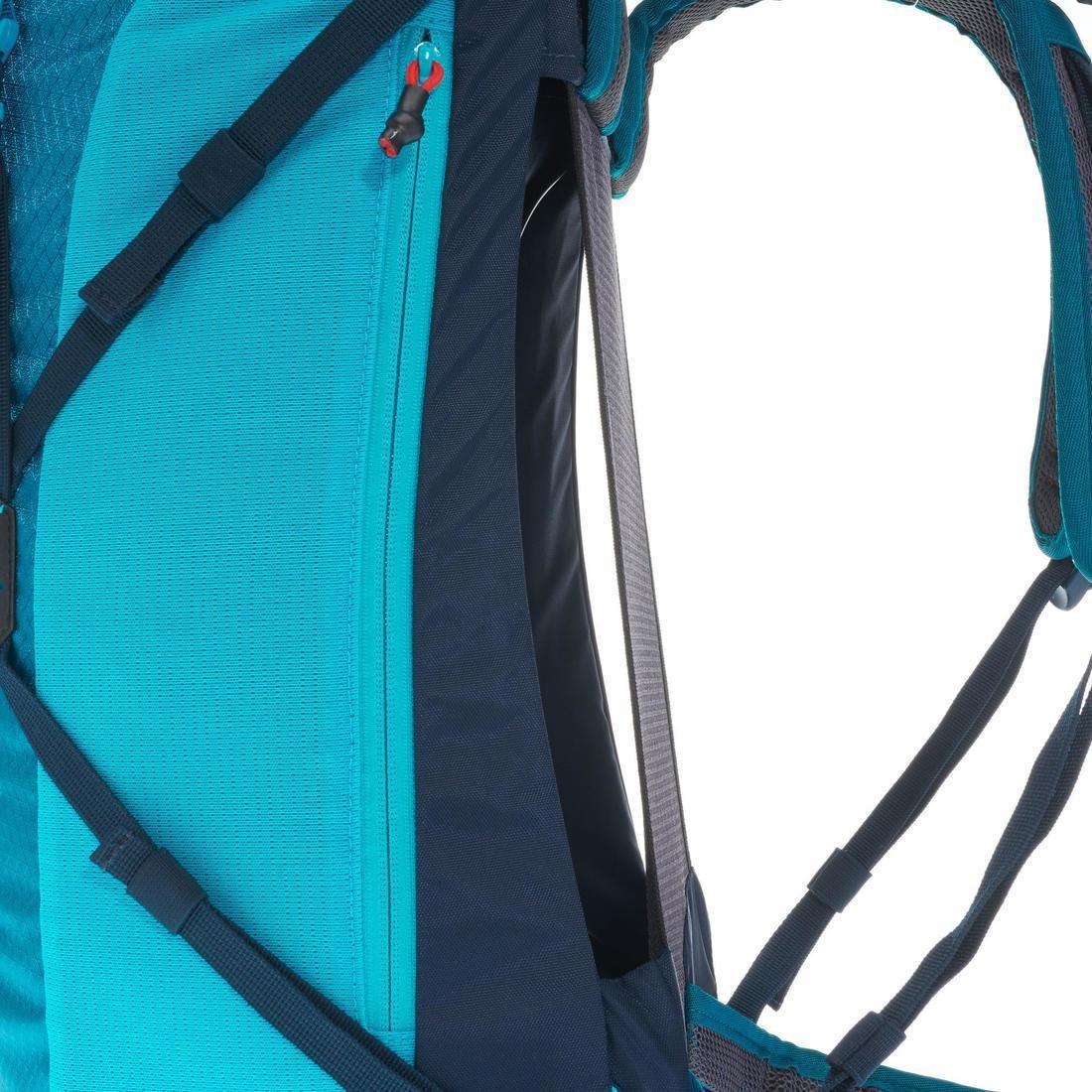 MH500 30 LITRE MOUNTAIN HIKING BACKPACK - BLUE, peacock blue, No Color, large image number 1
