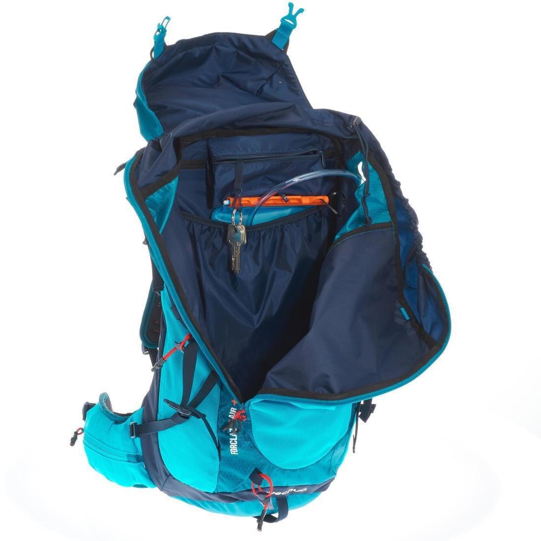 MH500 30 LITRE MOUNTAIN HIKING BACKPACK - BLUE, peacock blue, No Color, large image number 3