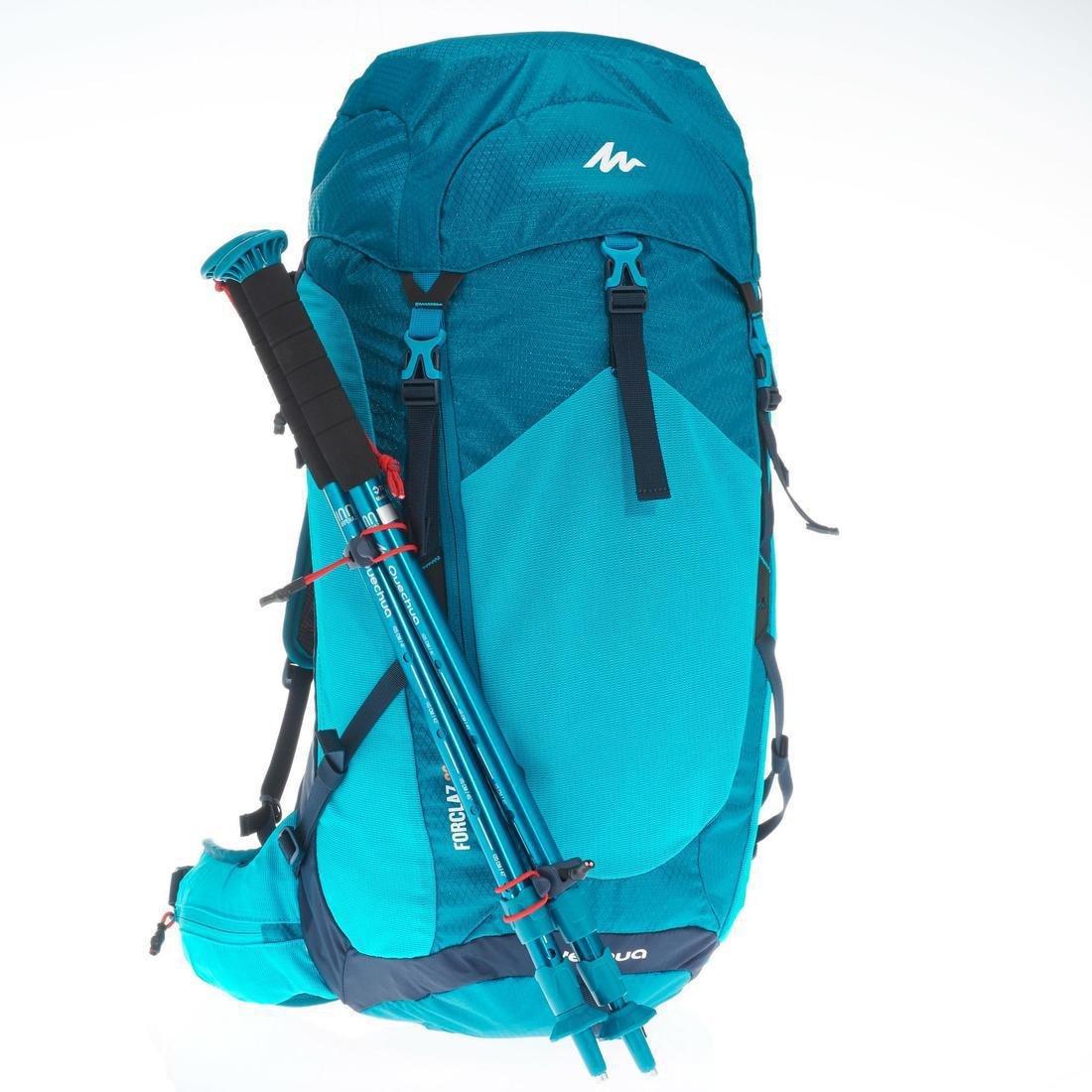MH500 30 LITRE MOUNTAIN HIKING BACKPACK - BLUE, peacock blue, No Color, large image number 6