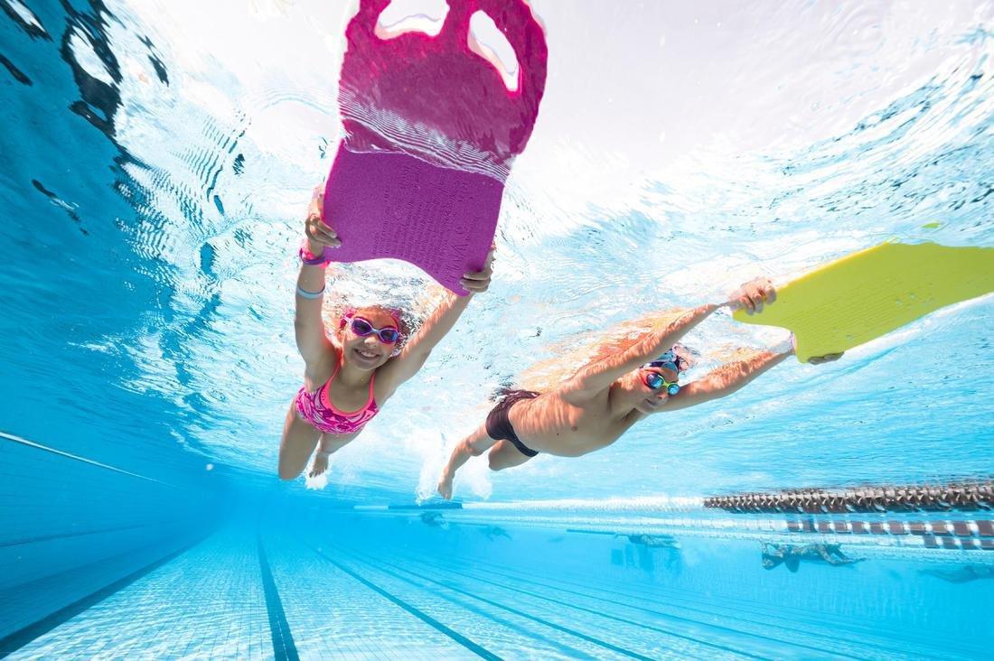 NABAIJI - Kids Swimming Goggles Xbase S Clear Lenses, Pink