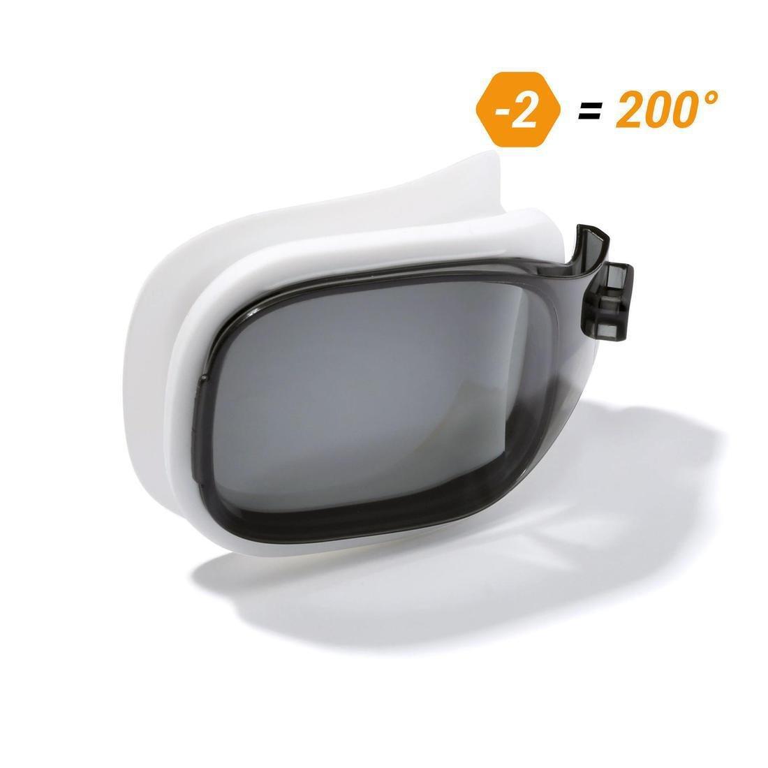 Lens For Corrective Swimming Goggles Selfit Smoked, Magnolia, No Color, large image number 1