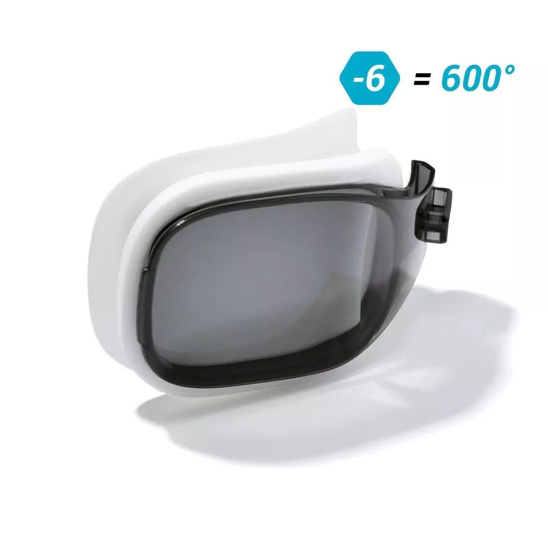 Lens For Corrective Swimming Goggles Selfit Smoked , Magnolia, No Color, large image number 1