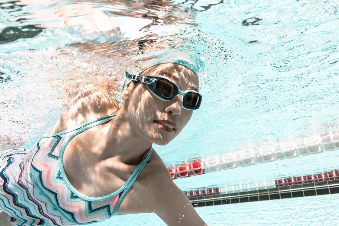 Lens For Corrective Swimming Goggles Selfit Smoked , Magnolia, No Color, large image number 6